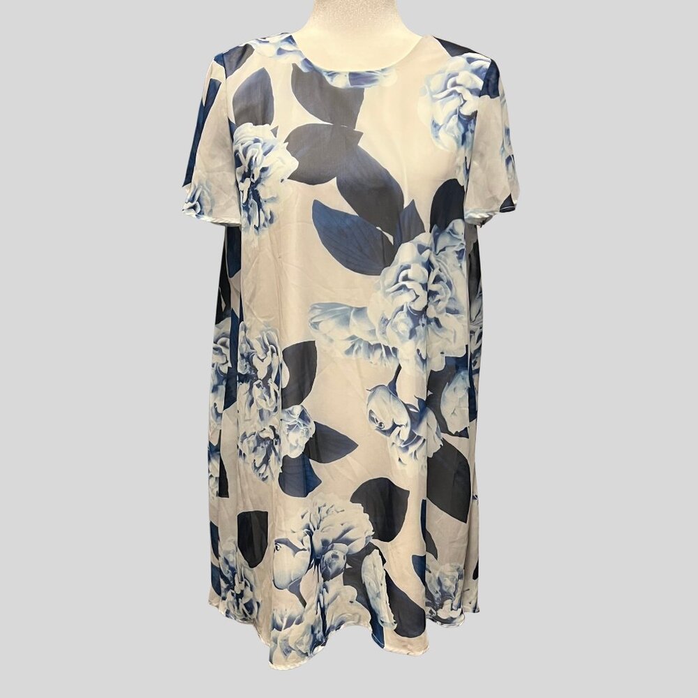 Show Me Your Mumu Blue Floral Dress M
